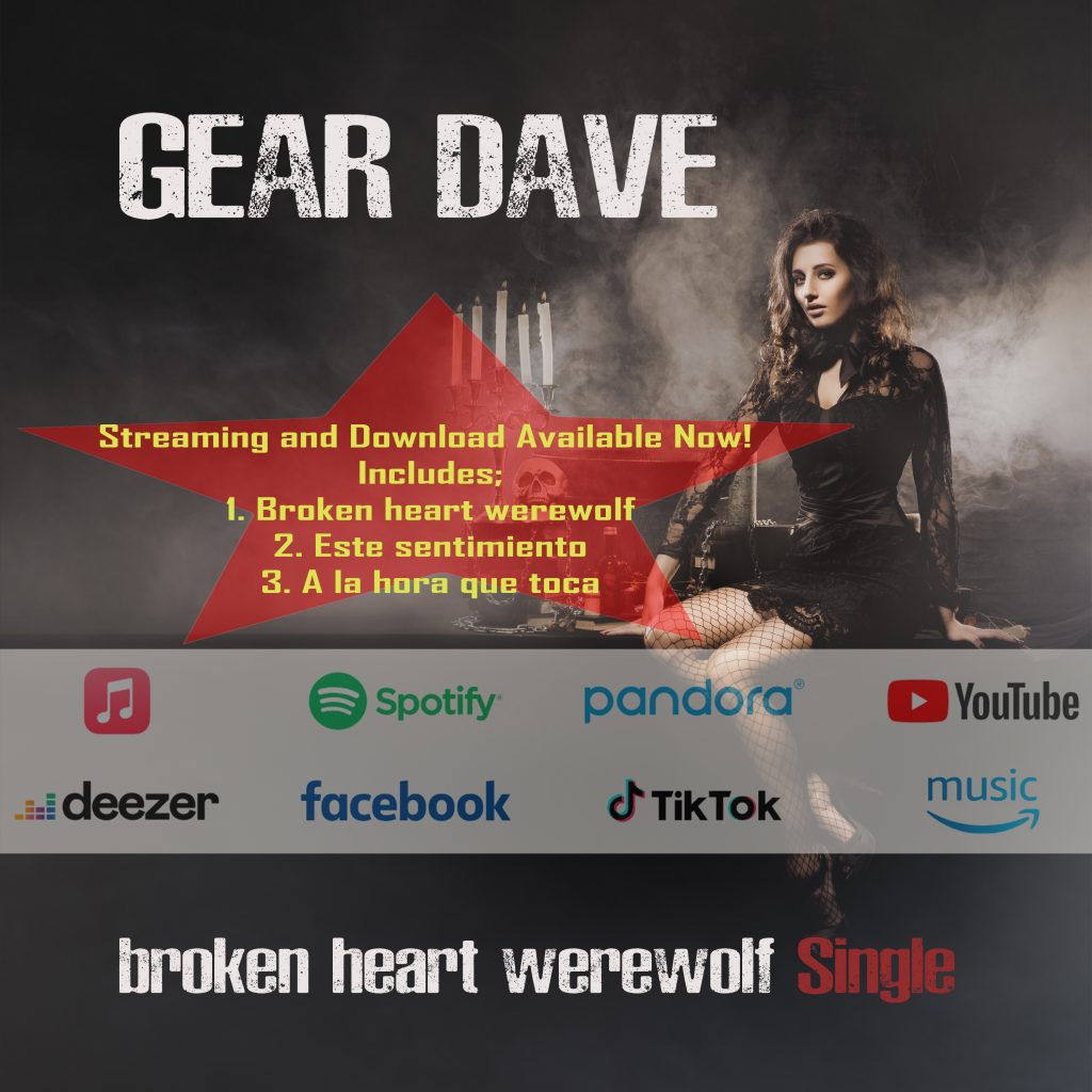 gear dave broken heart werewolf album cover